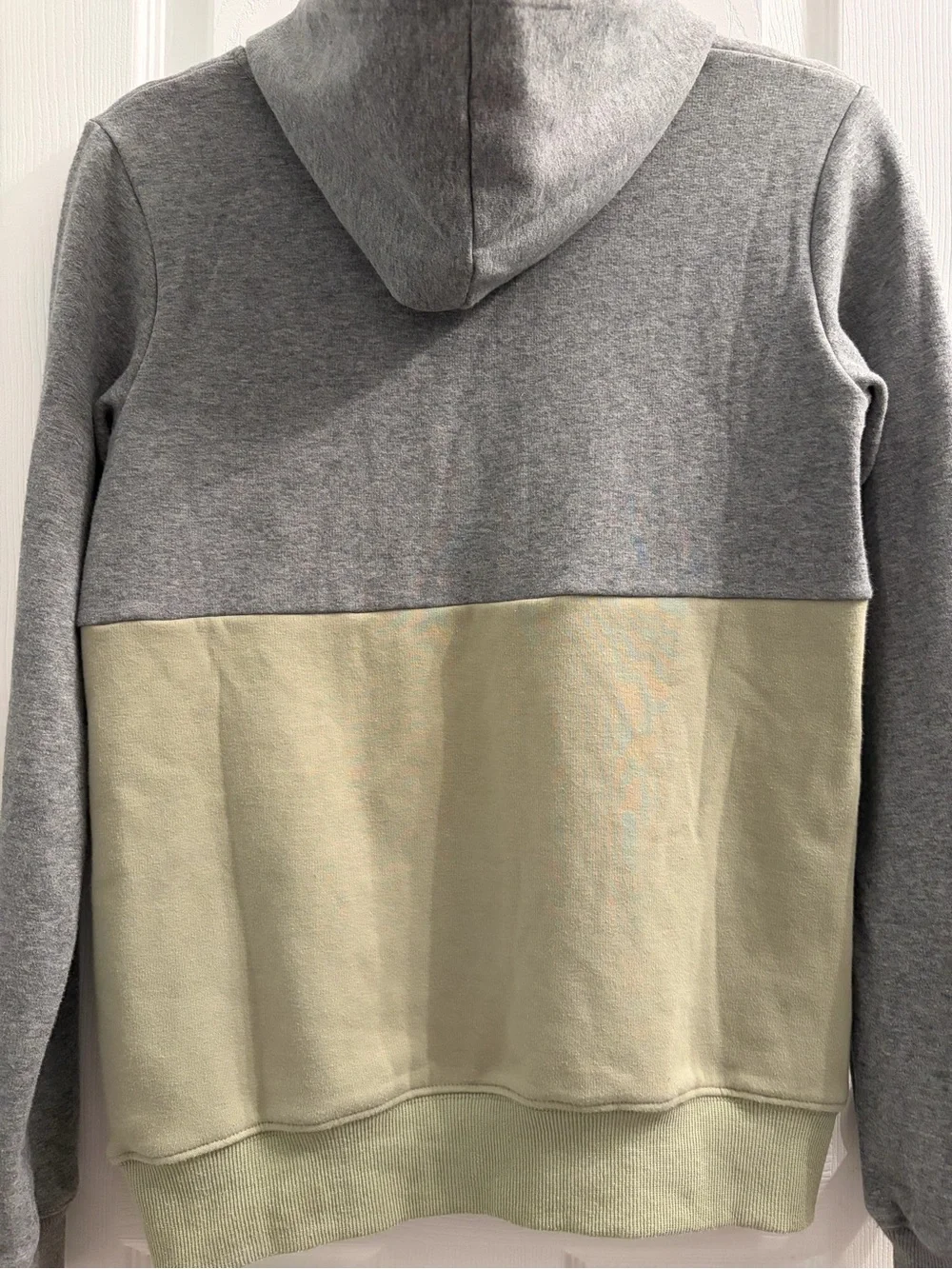 Latched Mama Pullover Hoodie - Olive Green & Gray XXS - Picture 6 of 9